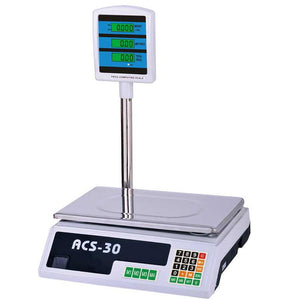 BILANCIA ELETTRONICA DA BANCO PORTATA 40KG BILANCE PROFESSIONALE COMMERCIALE