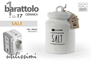 ORGANIC FARM BARATTOLO IN CERAMICA PER SALE 12X12X17 CM