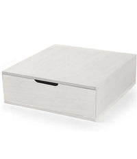 MAURY'S CASSETTO ORGANIZER IN LEGNO CON DIVISORI PER OGGETTI  PRODOTTO 32P X 29L X 10H CM BIANCO