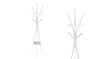 APPENDIABITI DA TERRA PIANTANA IN LEGNO BIANCO 179 CM