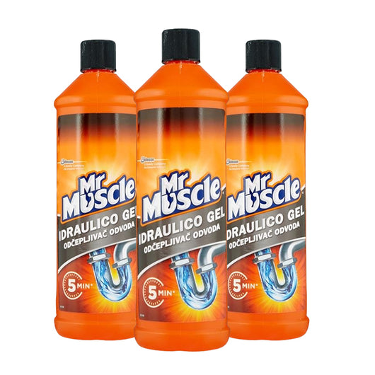 MISTER MUSCOLO DISGORGANTE IDRAULICO GEL 3 X 1 LT