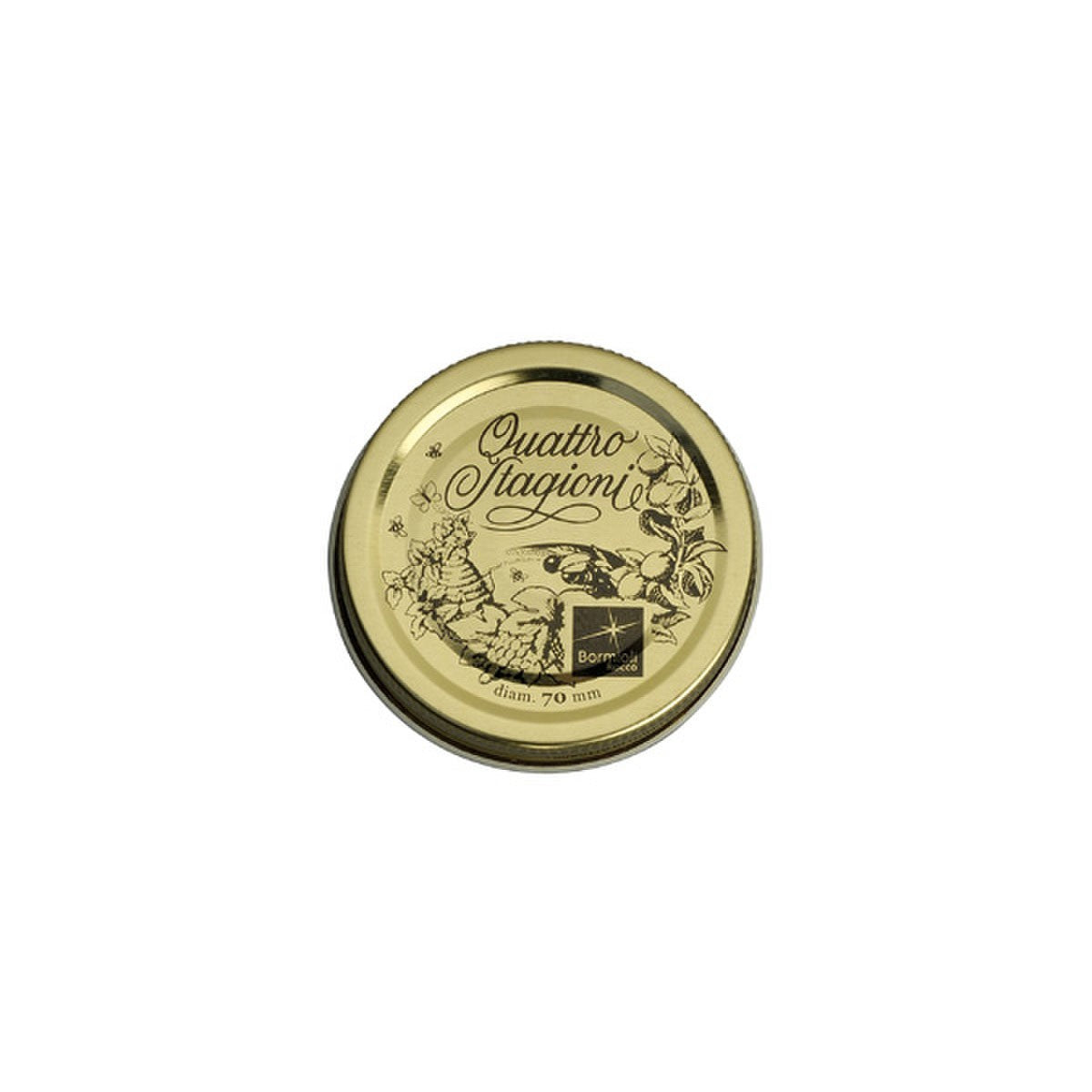 6 BARATTOLI 1000 CC QUATTRO STAGIONI BORMIOLI VASO PER CONSERVE CON TAPPI 86 MM