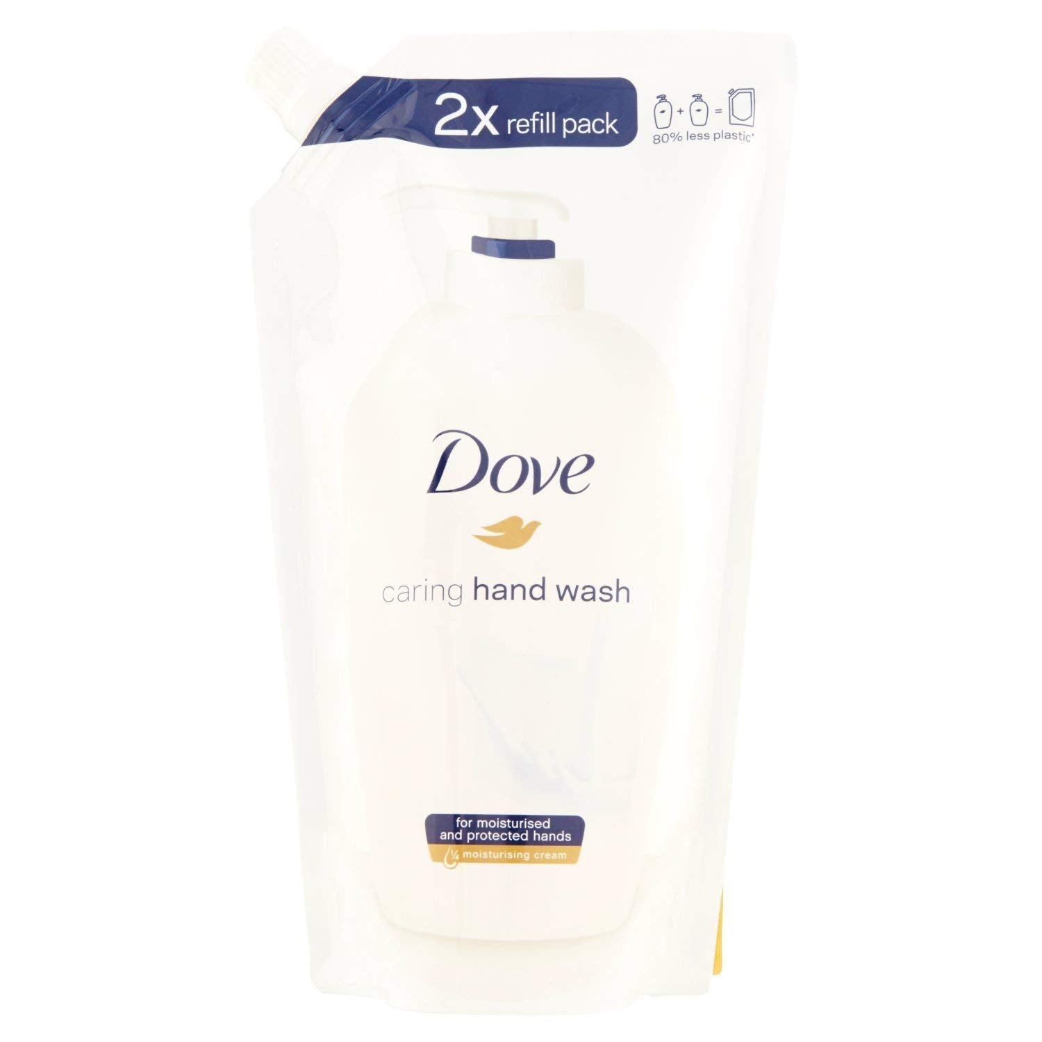 DOVE RICARICA SAPONE LIQUIDO MANI ORIGINALE 10 X 500 ML