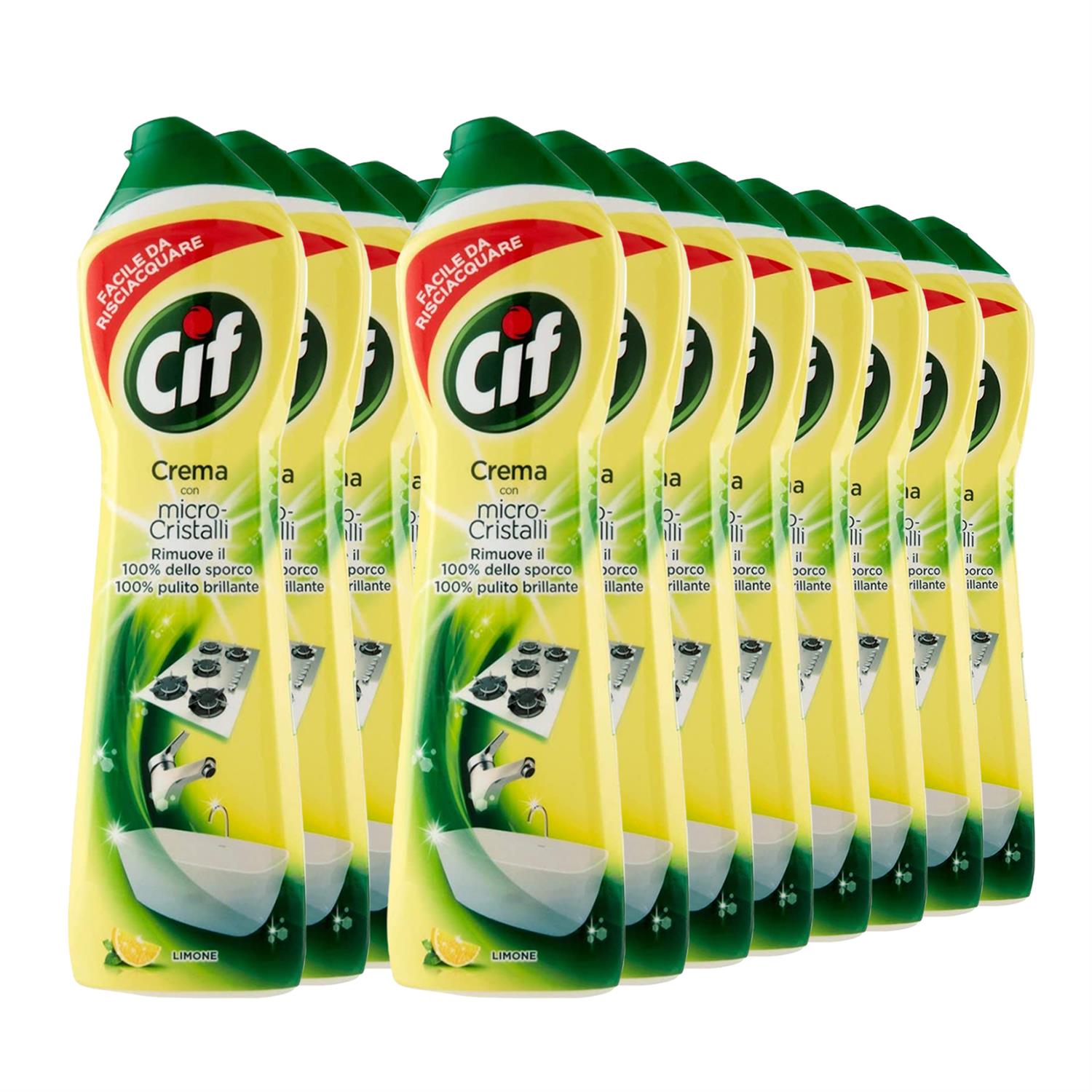 SET 16 CONFEZIONI CIF CREMA 500 ML AL LIMONE