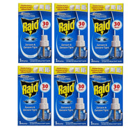 SET 6 CONFEZIONI RAID LIQUIDO PER RICARICA ELETTRICA X30 NOTTI CLASSICO