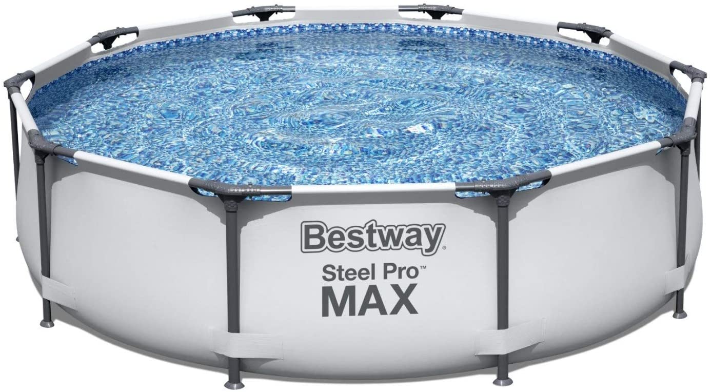 BESTWAY PISCINA FUORI TERRA STEEL PRO MAX TONDA Ø 305 X 76 CM