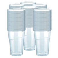 MAURY'S SET DA 300 BICCHIERI IN PLASTICA TRASPARENTE DA 200/250 CC