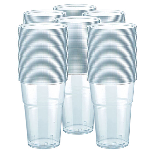 MAURY'S SET DA 300 BICCHIERI IN PLASTICA TRASPARENTE DA 200/250 CC