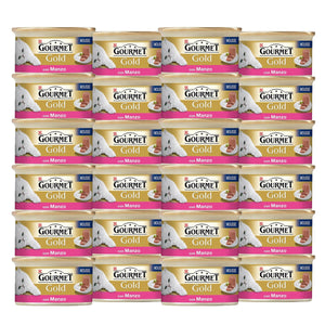 SET 24 CONFEZIONI GOURMET GOLD MOUSSE AL MANZO 85 GRAMMI