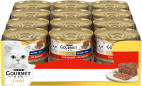 SET 24 CONFEZIONI GOURMET GOLD MOUSSE AL MANZO 85 GRAMMI