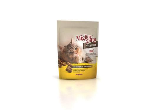 SET 6 CONFEZIONE MIGLIOR GATTO STERILIZED CROCCANTINI CON POLLO DA 400 GR