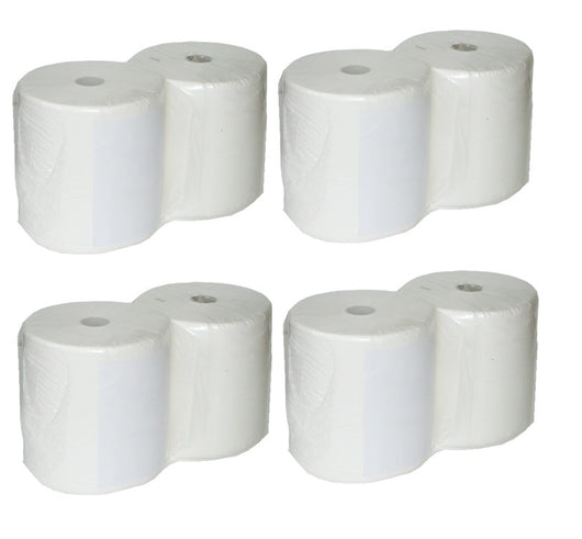 MAURY'S 4 SET DI BOBINE MULTIUSO 100% CELLULOSA CONFEZIONE DOPPIA 800 STRAPPI