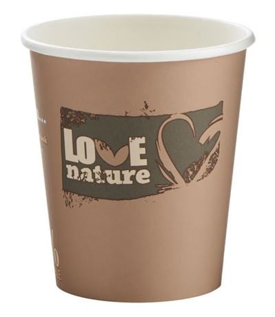 SET 200 BICCHIERI IN CARTONCINO BIO 160/170 ML