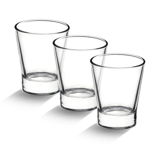 6 CAFFEINO BORMIOLI BICCHIERI TAZZINE PER CAFFÈ ESPRESSO IN VETRO TRASPARENTE