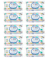 SET 10 CONFEZIONI DA 72 TRUDY BABY CARE SALVIETTINE UMIDIFICATE NETTARE DI FIORI