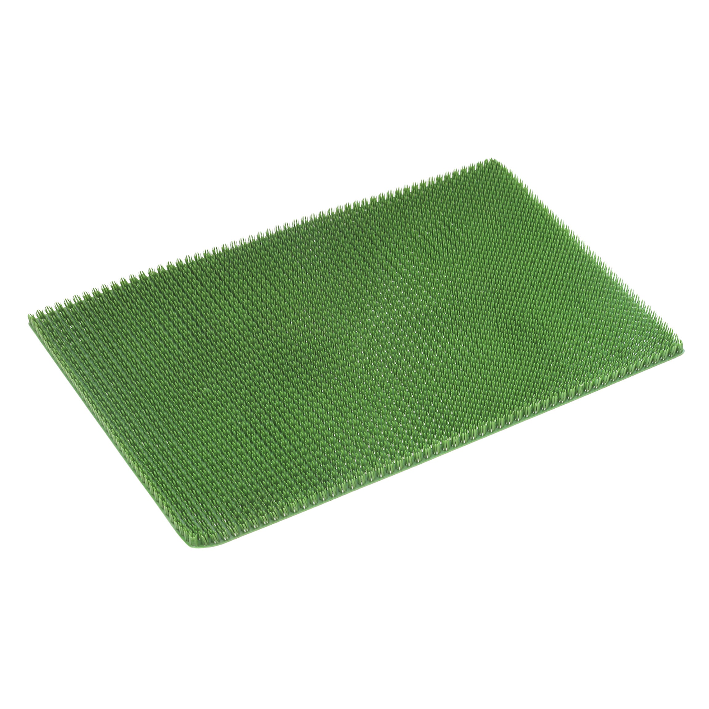 MAURY'S ZERBINO IN FINTA ERBA VERDE REALIZZATO IN PLASTICA 37.5X58 CM