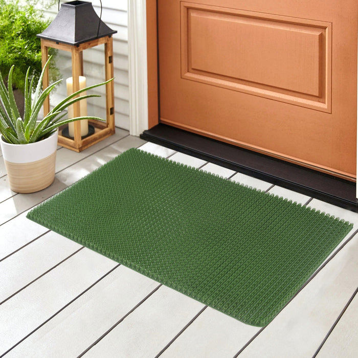 MAURY'S ZERBINO IN FINTA ERBA VERDE REALIZZATO IN PLASTICA 37.5X58 CM