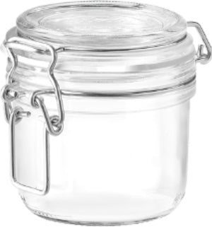 KIT 12 PZ BORMIOLI FIDO VASO IN VETRO CON TAPPO ERMETICO 200 CC