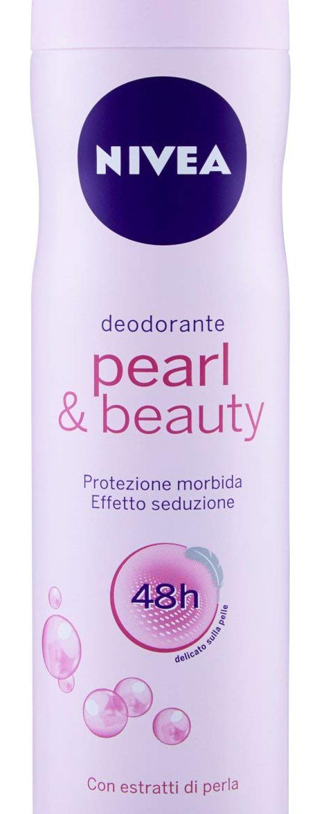 SET 3 NIVEA DEO SPRAY 150ML PEARL E BEAUTY