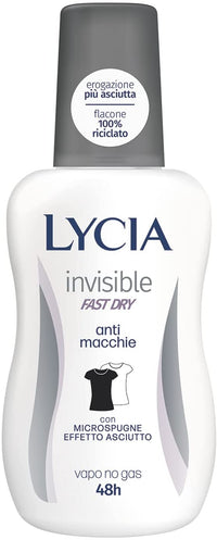 SET 6 LYCIA DEODORANTE VAPO IN FORMATO DA 75 ML INVISIBLE FAST DRY