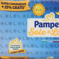 8 CONFEZIONI DI PAMPERS SALVIETTE UMIDIFICATE BAMBINI SOLE LUNA 40PZ