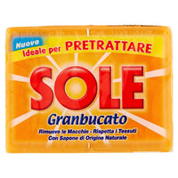 SET 4 PZ SOLE SAPONE PER BUCATO A MANO 250GR