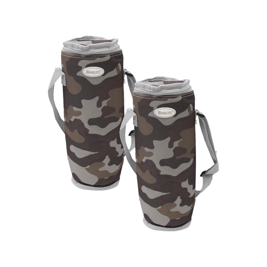 KIT SET 2 PZ MAURY'S PORTA BOTTIGLIA TERMICO MILITARY 2 LT COLORI ASSORTITI