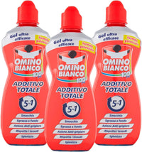 SET 3 PZ ADDITIVO OMINO BIANCO 100+ GEL 900ML SMACCHIANTE