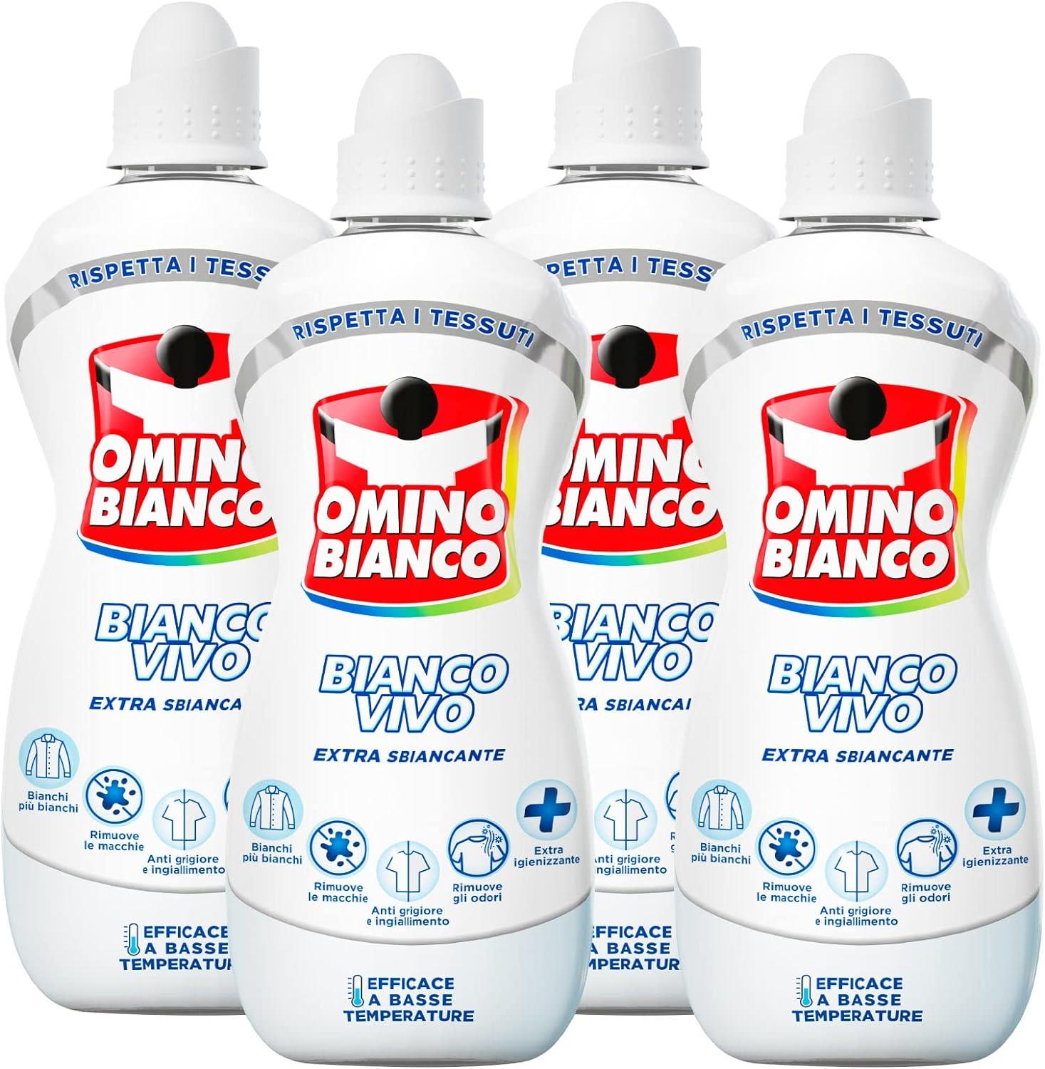 SET 4 PZ ADDITIVO OMINO BIANCO GEL 900ML BIANCOVIVO