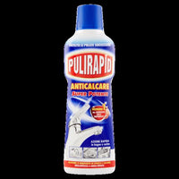 SET 16 PZ PULIRAPID ANTICALCARE PER ACCIAIO INOX E CERAMICA DA 500 ML