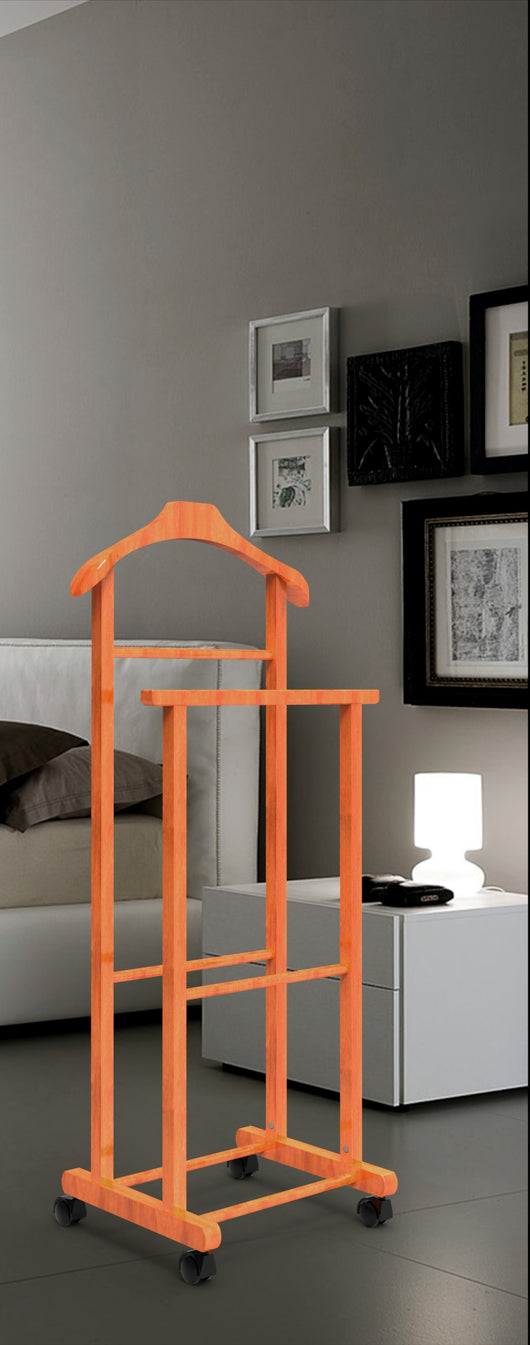 MAURY'S DOPPIO INDOSSATORE DA CAMERA IN LEGNO DI FAGGIO 43 X 33 X 105 H