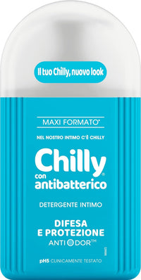CHILLY GEL DETERGENTE INTIMO DA 300ML MAXI NEW ANTIBATTERICO