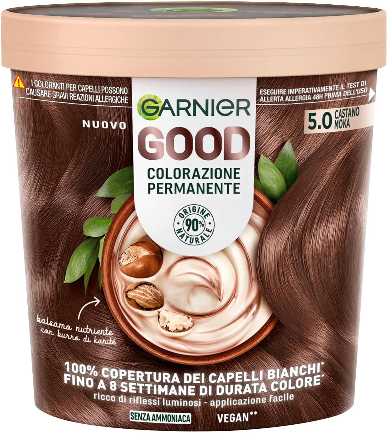 GARNIER COLOR GOOD TINTA CAPELLI VEGANA SENZA AMMONIACA 5.0 CASTANO MOKA