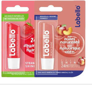 LABELLO BALSAMO LABBRA PESCA SHINE H 24 STICK 4.8 GR CON BURRO DI KARITE'