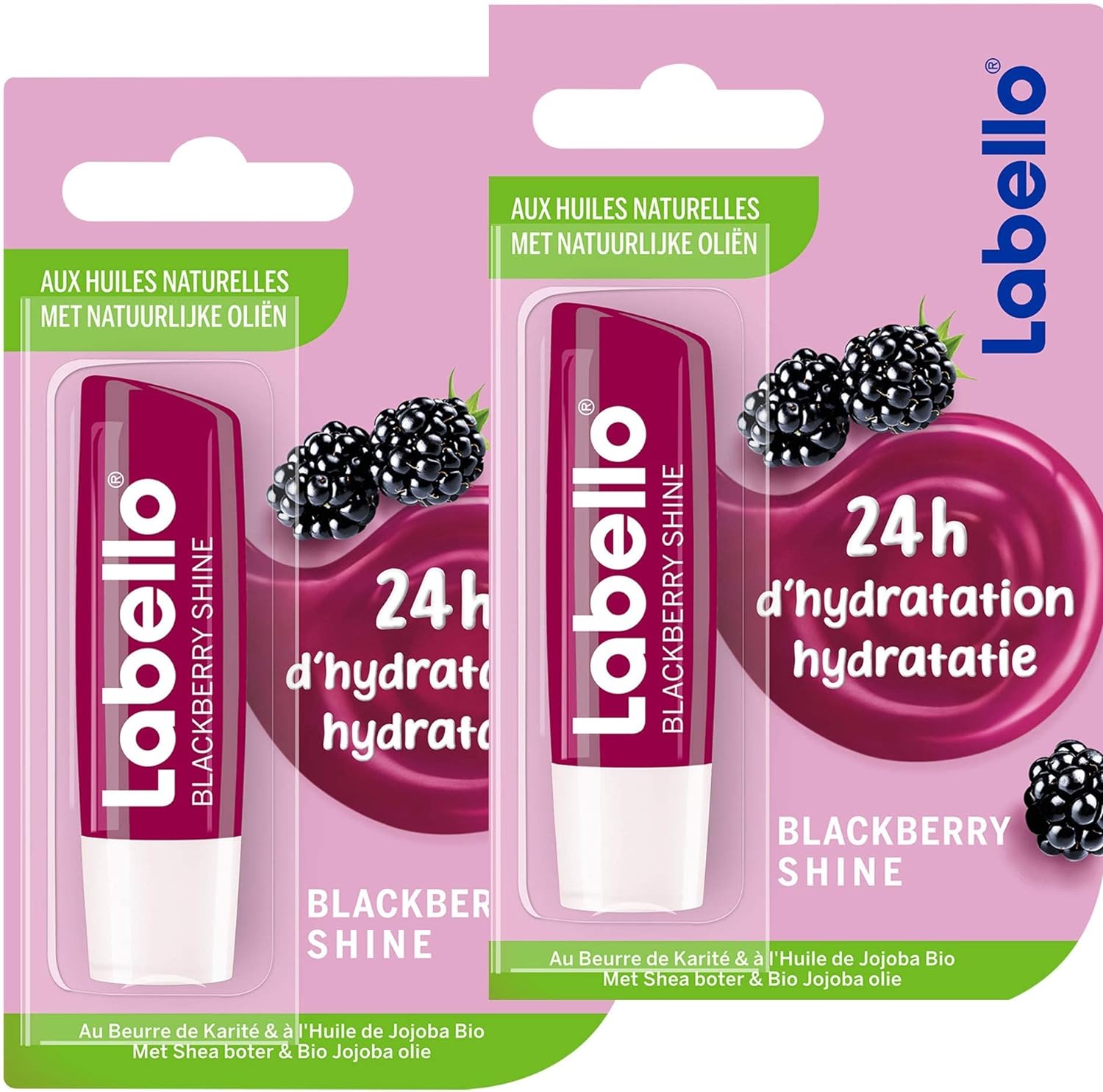 LABELLO BALSAMO LABBRA BLACKBERRY SHINE STICK 4.8 GR AROMA DI MORE
