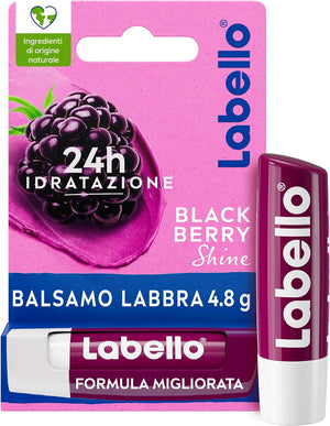 LABELLO BALSAMO LABBRA BLACKBERRY SHINE STICK 4.8 GR AROMA DI MORE