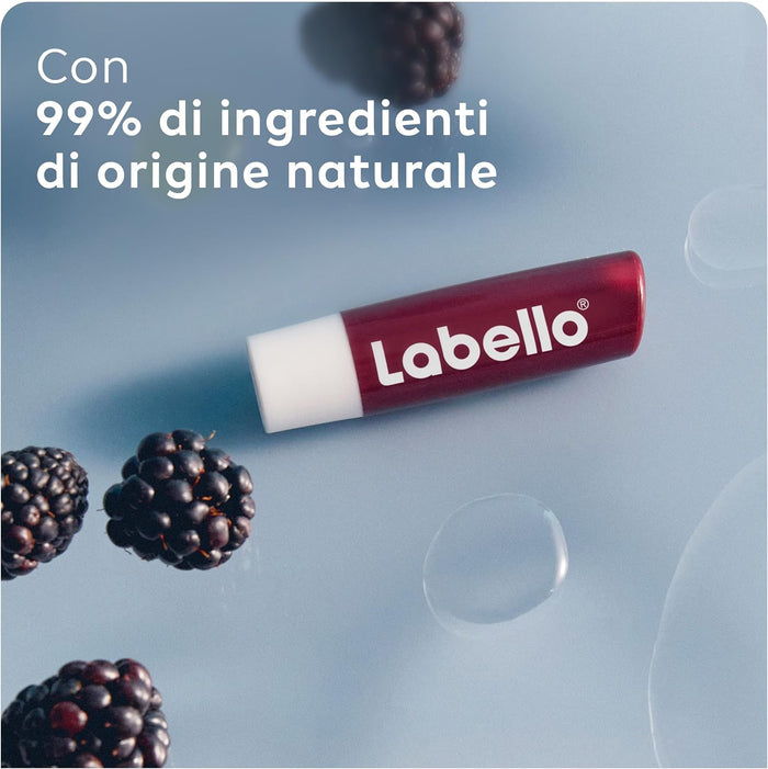 SET 6 LABELLO BALSAMO LABBRA BLACKBERRY SHINE STICK 4.8 GR AROMA DI MORE