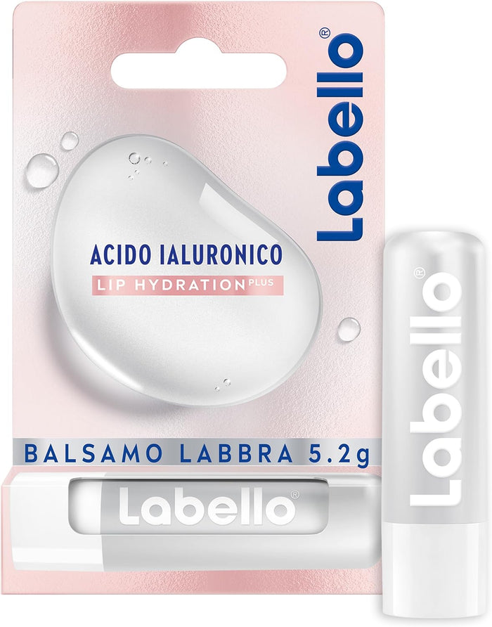 SET 2 LABELLO BALSAMO LABBRA STICK 5,2 GR CON ACIDO IALURONICO