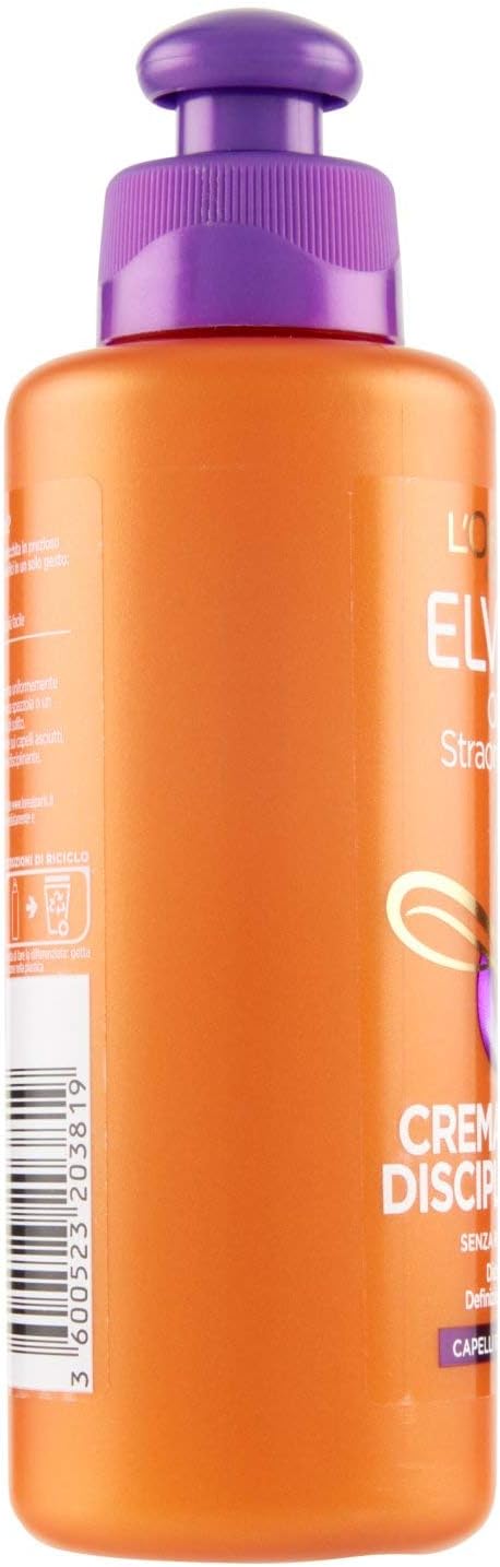 L'ORÉAL ELVIVE OLIO DISCIPLINANTE STRAORDINARIO 200 ML CREMA RICCI SUBLIMI
