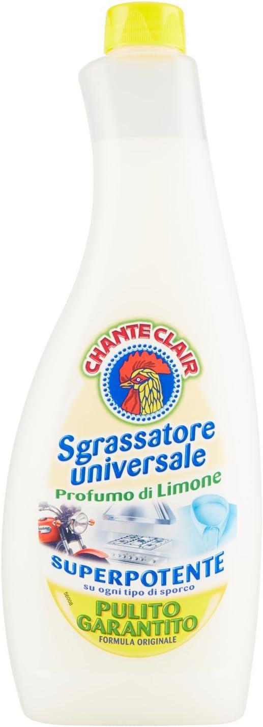 CHANTECLAIR RICARICA SGRASSATORE UNIVERSALE 700 ML DISINFETTANTE AL LIMONE