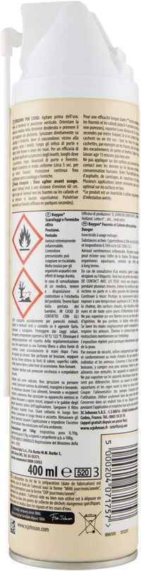 BAYGON INSETTICIDA SCARAFAGGI E FORMICHE SPRAY 400 ML