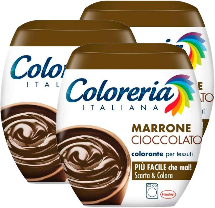 SET 3 PZ COLORERIA MARRONE 350 GR CIOCCOLATO