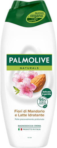 PALMOLIVE SET 2 PZ BAGNOSCHIUMA FIORI DI MANDORLO X 750 ML CON LATTE IDRATANTE