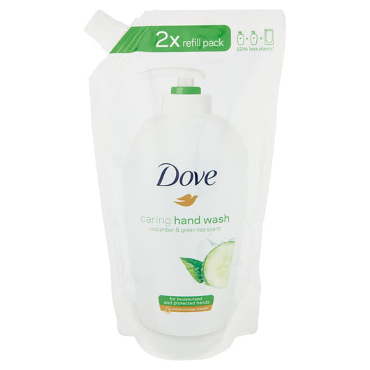 DOVE RICARICA SET 10 PZ SAPONE LIQUIDO MANI RICARICA GO FRESH COCUMBER & GREEN TEA 500ML