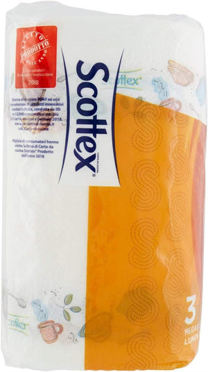 SET 24 ROTOLI CARTA CUCINA SCOTTEX QUANTO BASTA