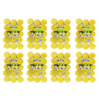 MAURY'S CANDELINE TEA LIGHT 120 PZ GIALLE CON OLIO DI CITRONELLA E BASE IN METALLO