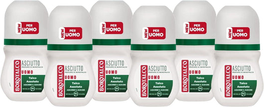 BOROTALCO SET 6 PZ DEO ROLL-ON 50 ML L'UNO NEW ASCIUTTO