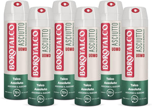 BOROTALCO SET 6 PZ DEO SPRAY 150 ML L'UNO NEW PROFUMO DI BOROTALCO DA UOMO + ASCIUTTO