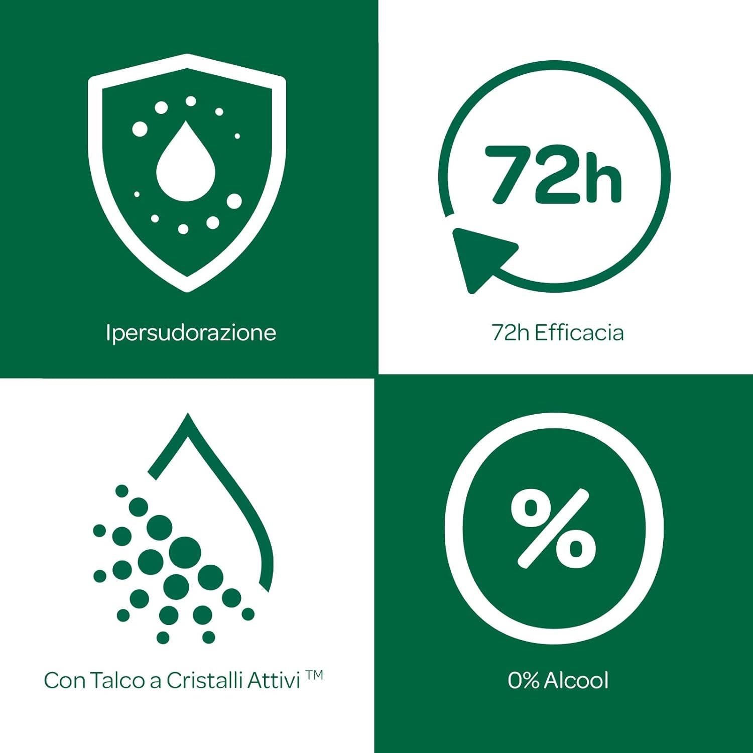 BOROTALCO SET 4 PZ DEO SPRAY 150 ML L'UNO NEW INTENSIVO PROFUMO DI BOROTALCO 72H