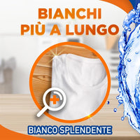 SOLE SET 5 PZ DETERSIVO LAVATRICE 3 IN 1 BIANCO SPLENDENTE 205 LAVAGGI 1.845 L L'UNO